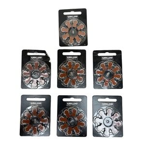 Kirkland Signature Hearing Aid Batteries Size 312, Lot Of 7 , Exp 10/01/2021 New